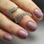 SEMILAC UV/LED Gél Lakk 7ml - 395 - HEMA FREE - Dawn till Dusk