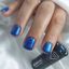 SEMILAC UV/LED Gél Lakk 7ml - 466 - HEMA FREE - Cat Eye - Blue Silk Pyjamas