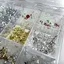 Körömdíszítő mix boxban - strasszkövekkel, gyöngyökkel