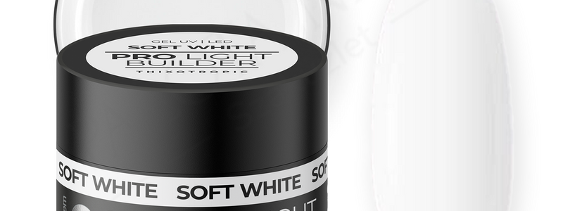 PALU Pro Light Builder építőzselé 45g - Soft White
