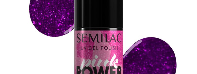 SEMILAC UV/LED Gél Lakk 7ml - A704 - Euphoric Day