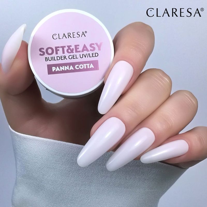CLARESA Soft&Easy Builder Gél 45g - Panna Cotta