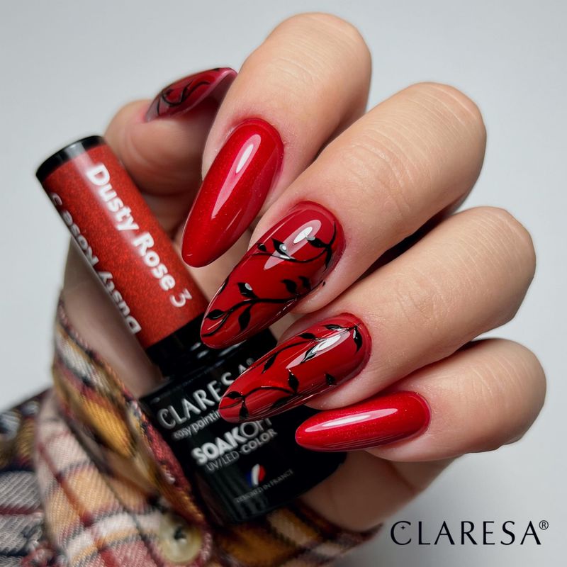 CLARESA UV/LED gél lakk 5g - DUSTY ROSE 3