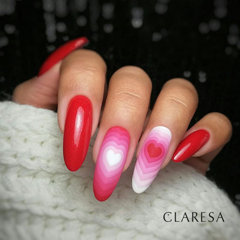 CLARESA UV/LED gél lakk 5g -RED 411