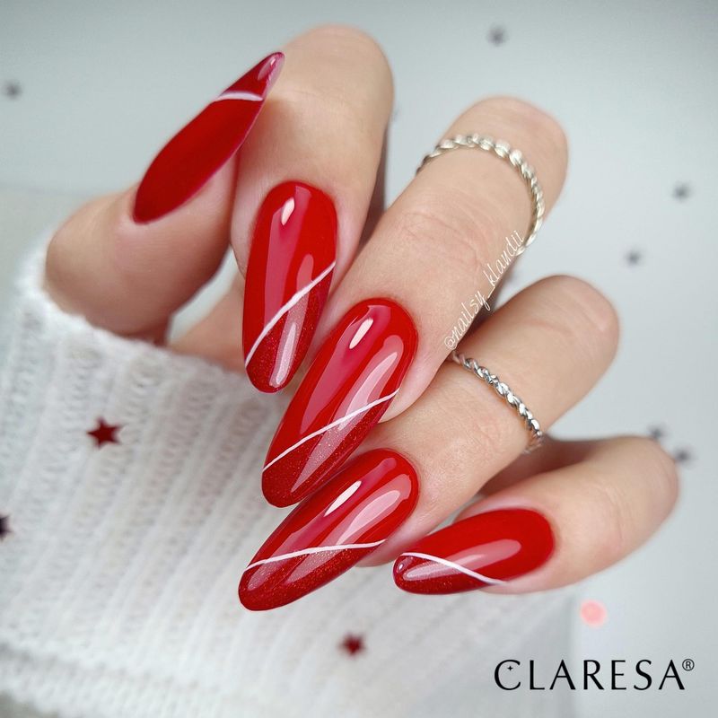 CLARESA UV/LED gél lakk 5g -RED 418