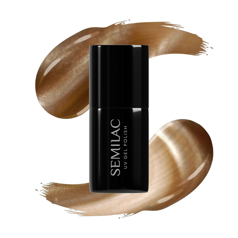 SEMILAC UV/LED Gél Lakk 7ml - 661 - Linen Gloss Cat Eye