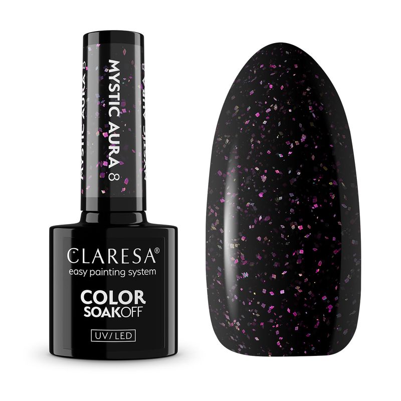 CLARESA UV/LED gél lakk 5g - Mystic Aura 8