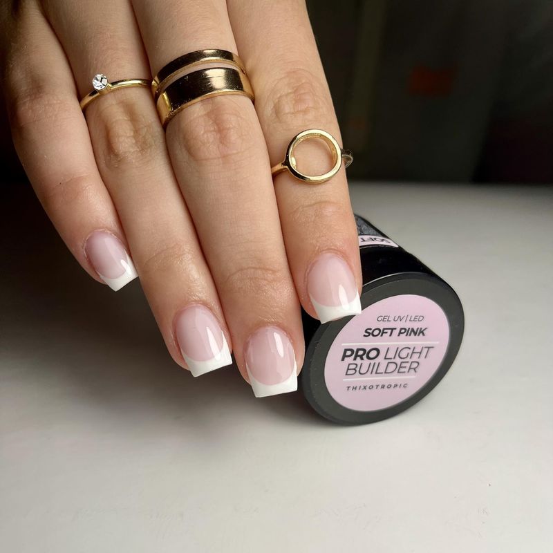 PALU Pro Light Builder építőzselé 90g - Soft Pink