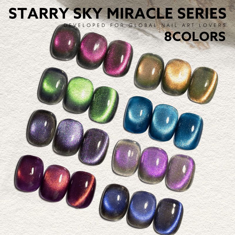 CANNI HEMA FREE  szett 8x9ml - No.06 - Starry Sky Miracle Collection