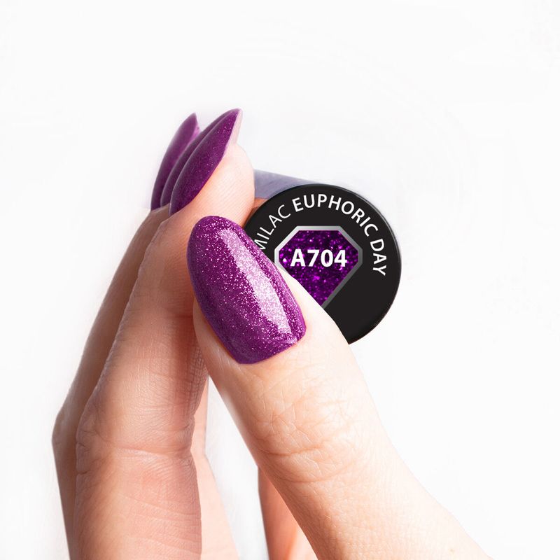 SEMILAC UV/LED Gél Lakk 7ml - A704 - Euphoric Day