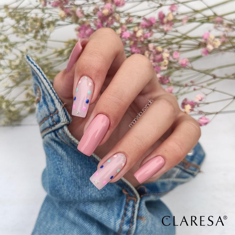 CLARESA UV/LED gél lakk 5g - DUSTY ROSE 7