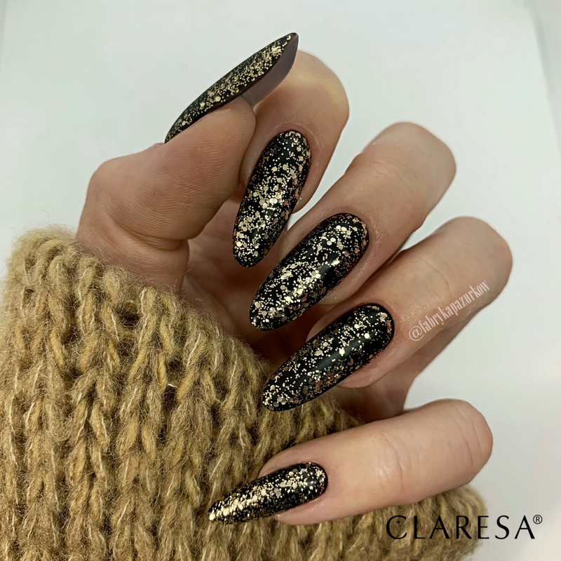 CLARESA UV/LED gél lakk 5g - GLITTER 3