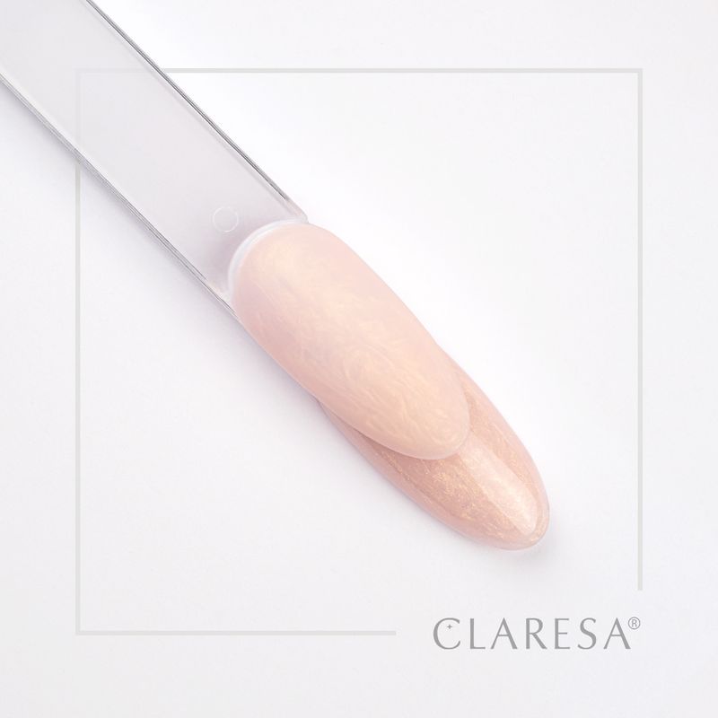 CLARESA Soft&Easy Builder Gél 12g - Gold Prosecco / Dancing Sparkles
