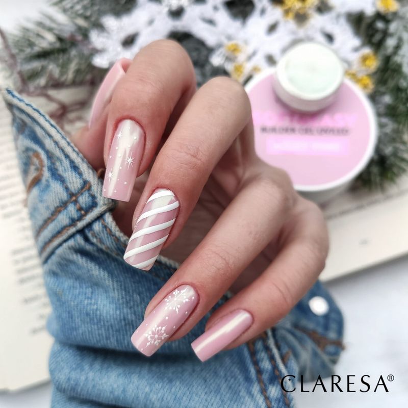 CLARESA Soft&Easy Builder Gél 45g - Milky Pink