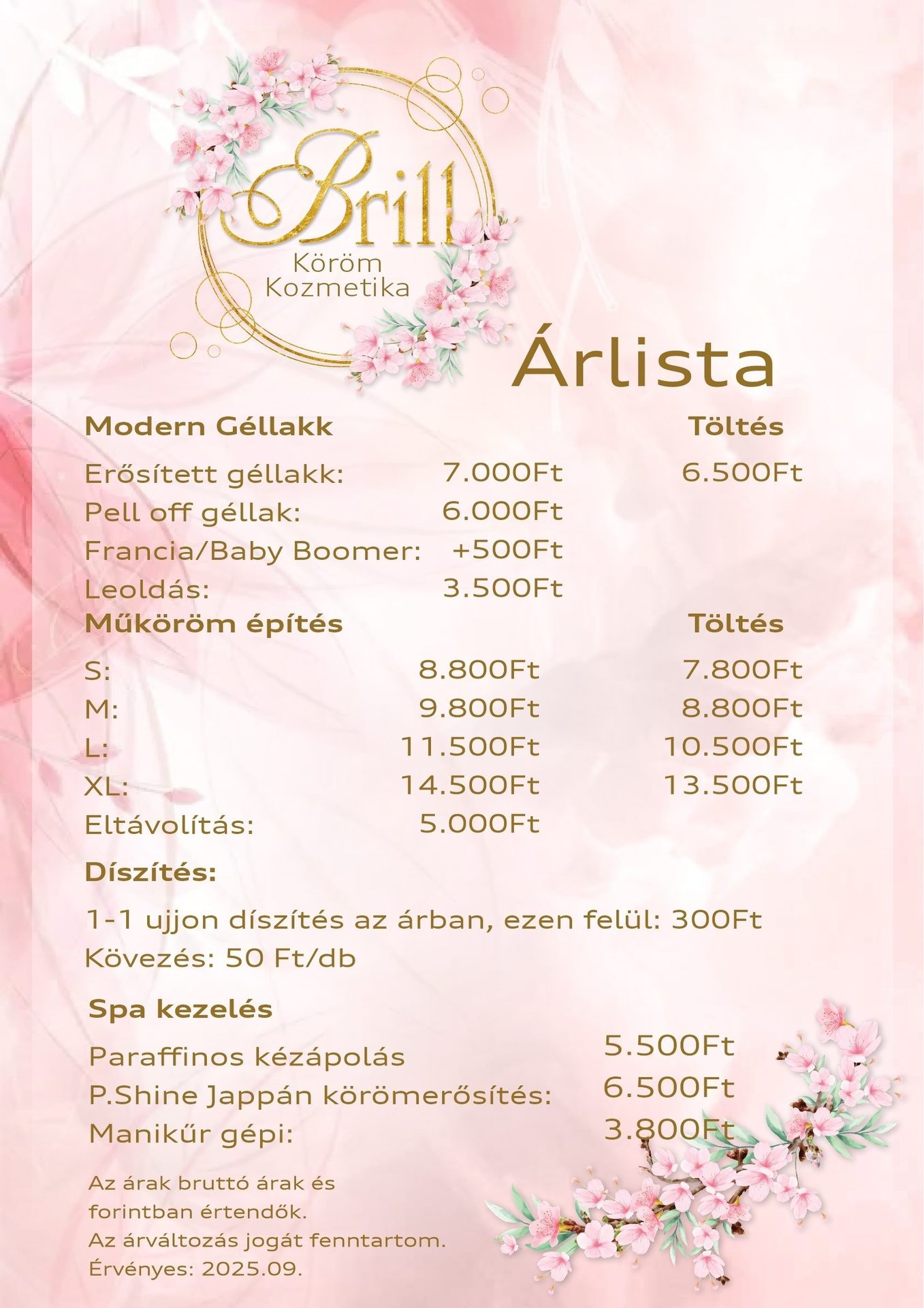 Árlista