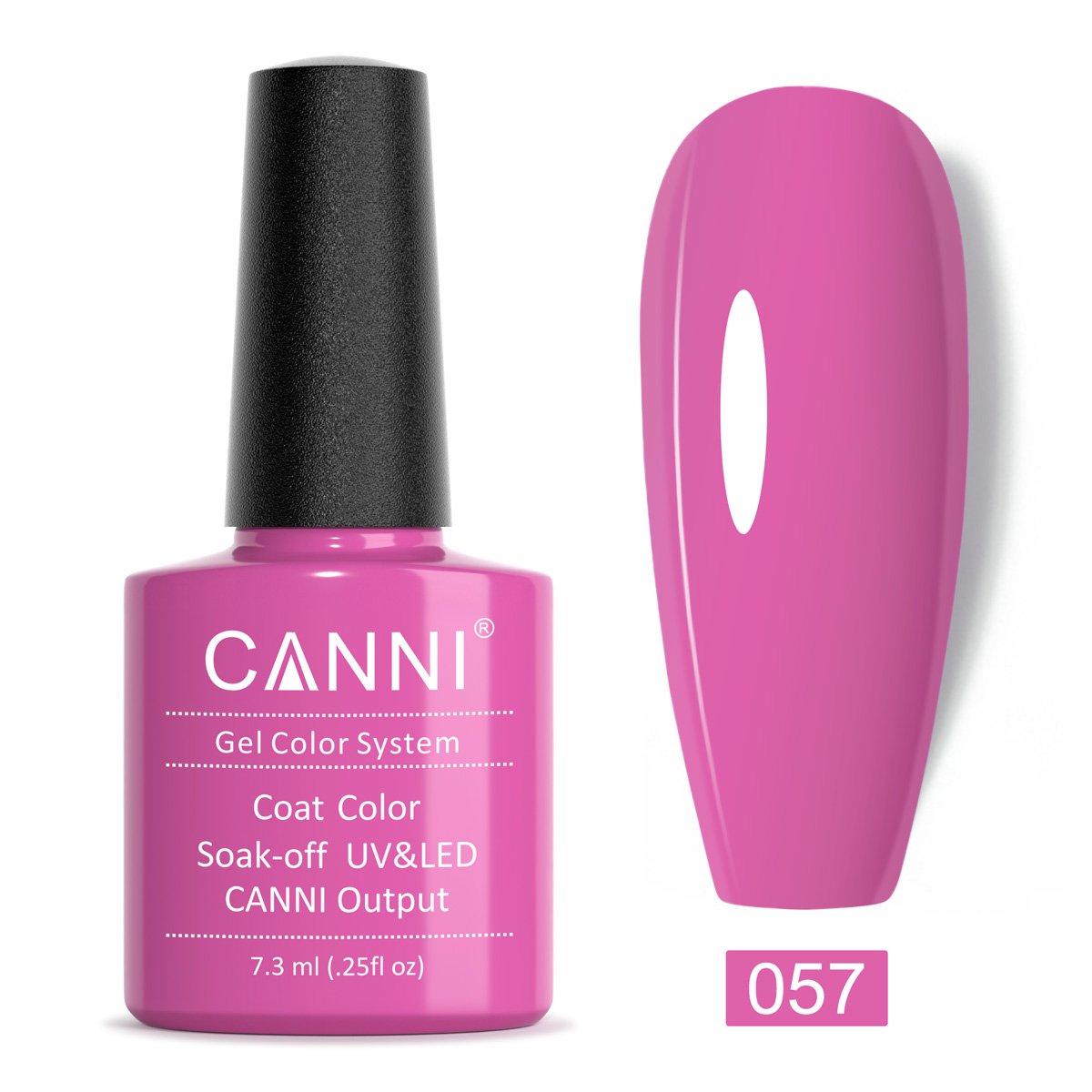 CANNI UV/LED gél lakk 7.3 ml No.057