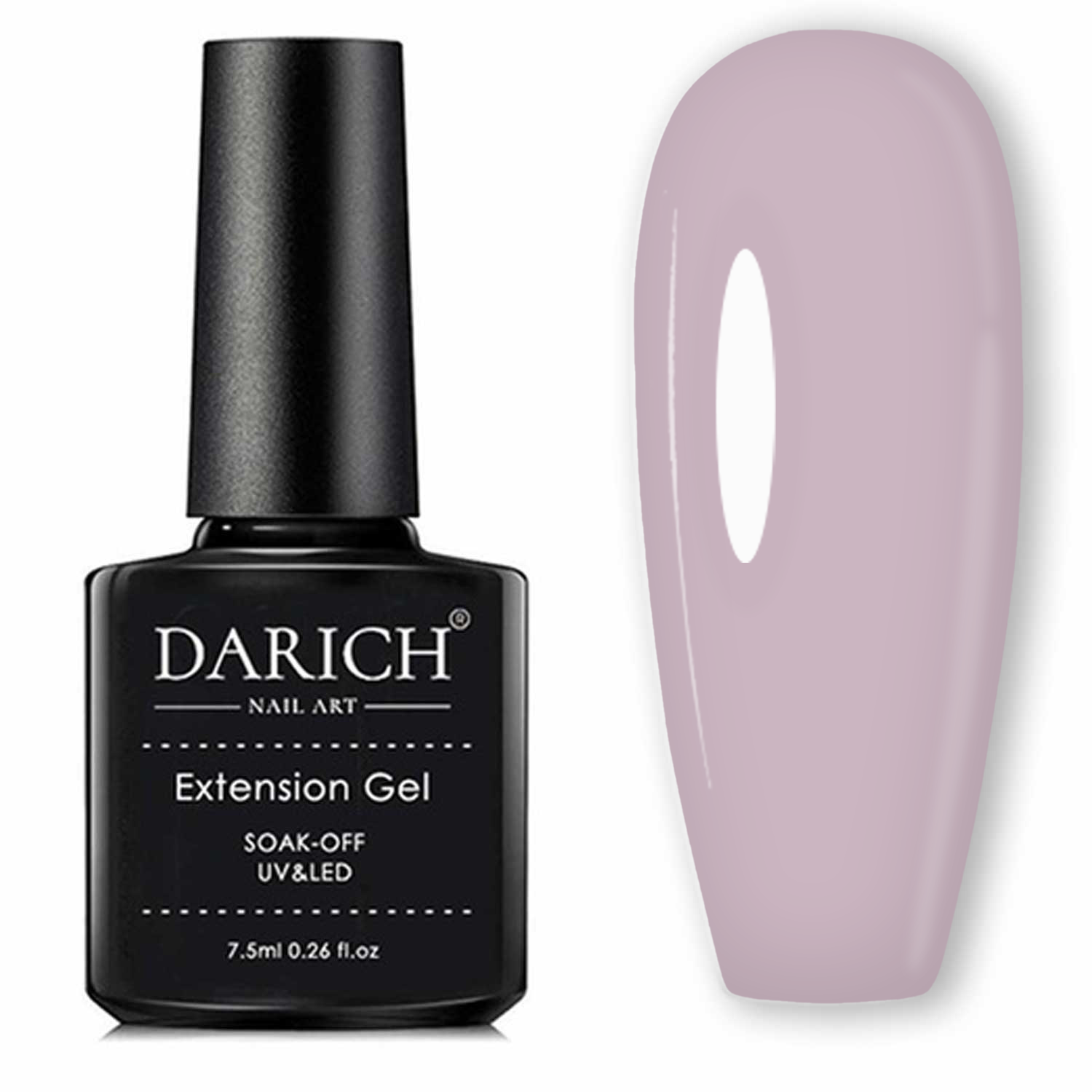 DARICH Extension Light Gel / Liquid Poly Gel - 7.5 ml No.13 Cold Pink