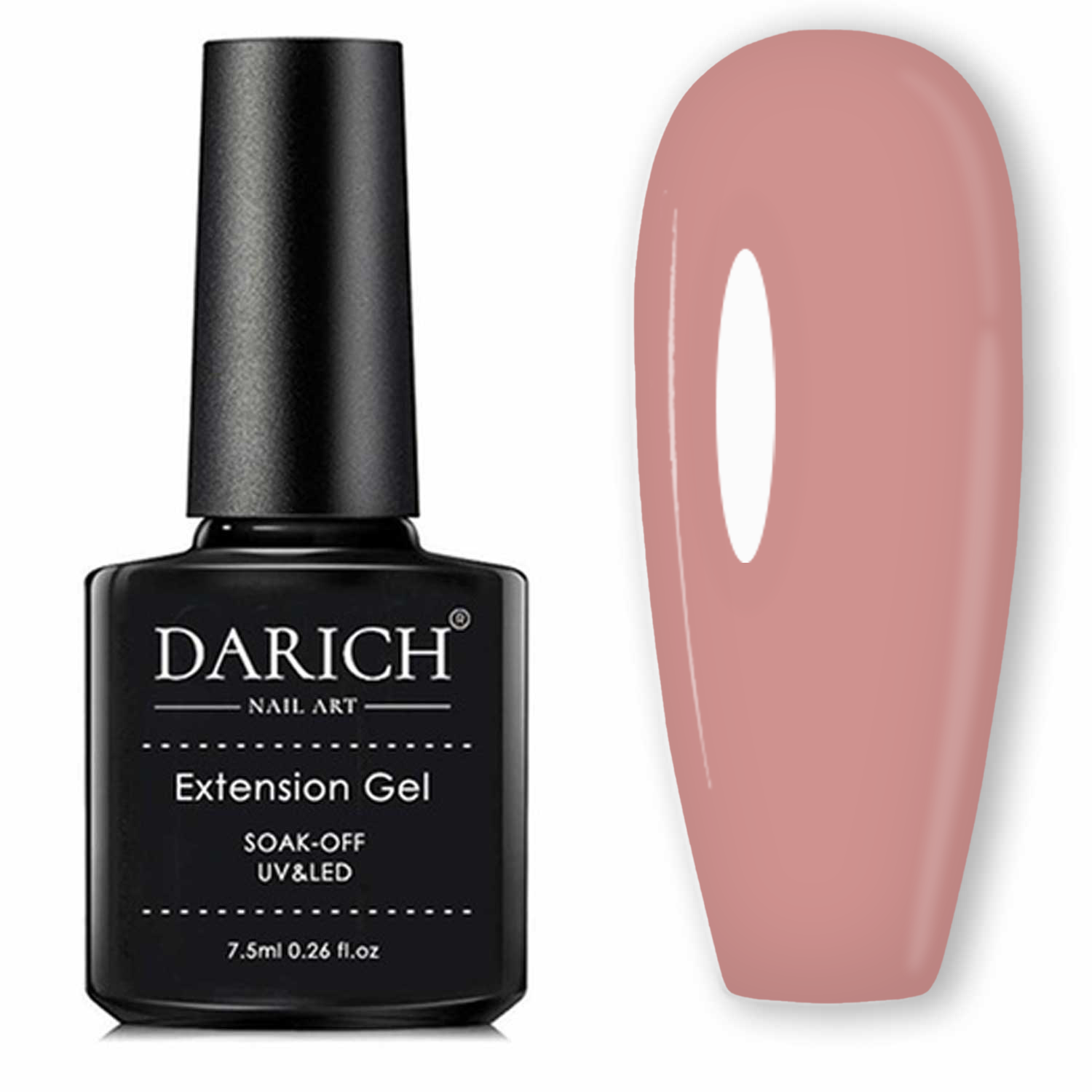 DARICH Extension Light Gel / Liquid Poly Gel - 7.5 ml No.15 Cool Pink