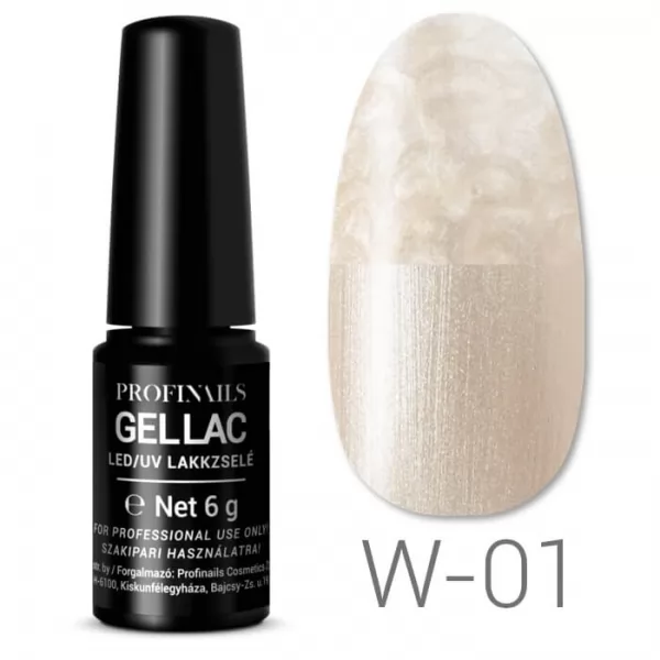 Profinails LED/UV lakkzselé 6gr Wedding Collection No.W-01