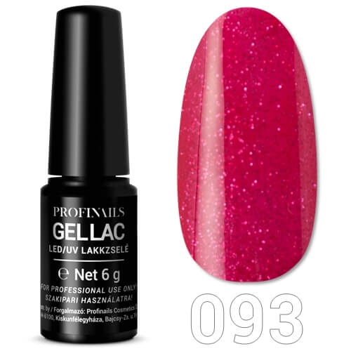 Profinails Gel Lac LED/UV lakkzselé 6gr No.093