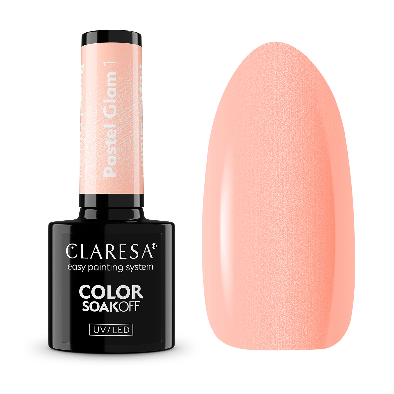 CLARESA UV/LED gél lakk 5g - Pastel Glam 1