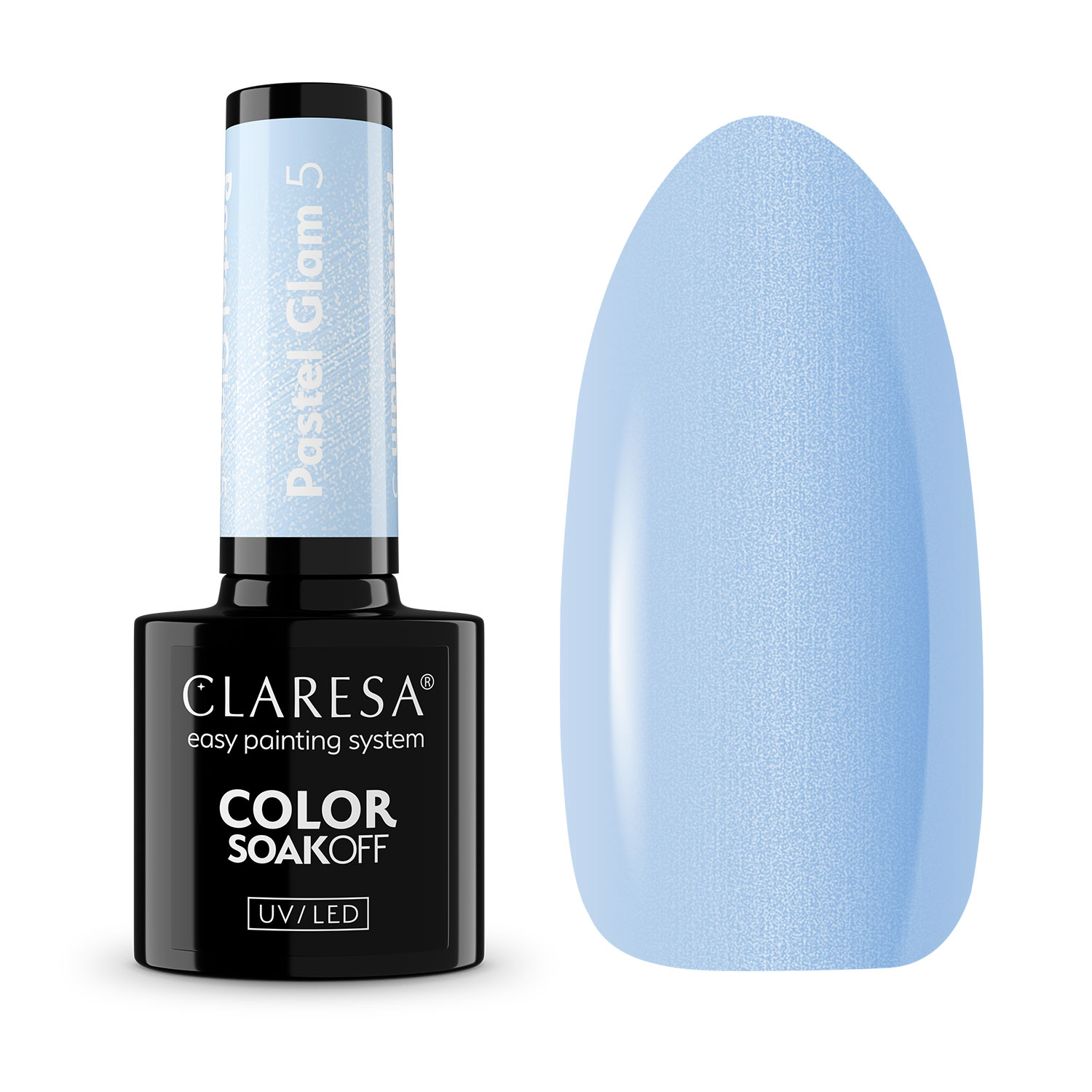 CLARESA UV/LED gél lakk 5g - Pastel Glam 5