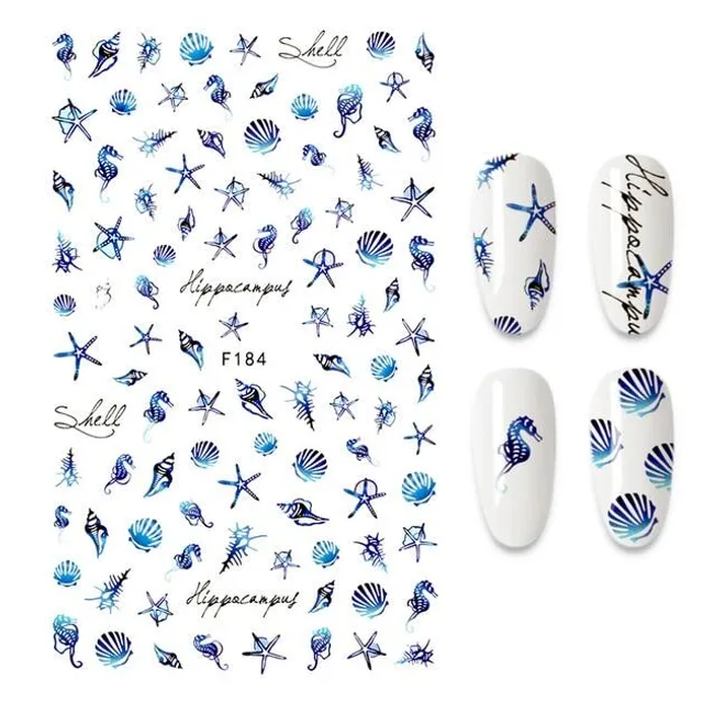 Köröm matrica 3D-s No.F184 