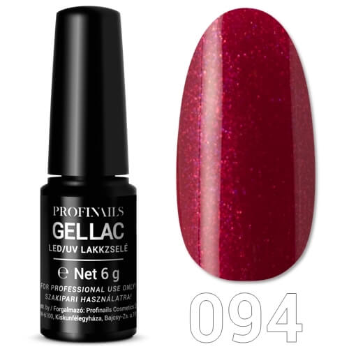 Profinails Gel Lac LED/UV lakkzselé 6gr No.094