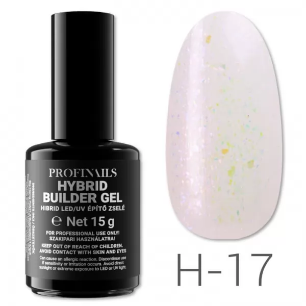 Profinails Hybrid LED/UV Builder Gél 15 g No.H-17