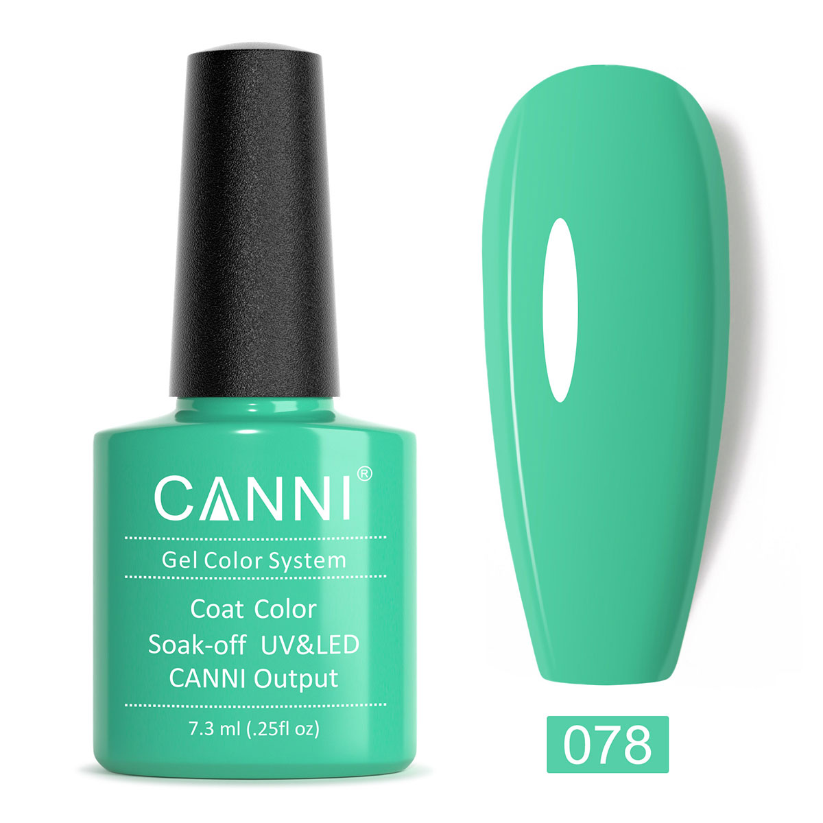 CANNI UV/LED gél lakk 7.3 ml No.078
