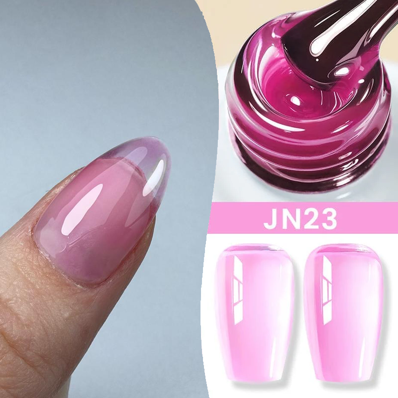 Born Pretty UV/LED gél lakk 10 ml - Jelly Nude Series - JN23