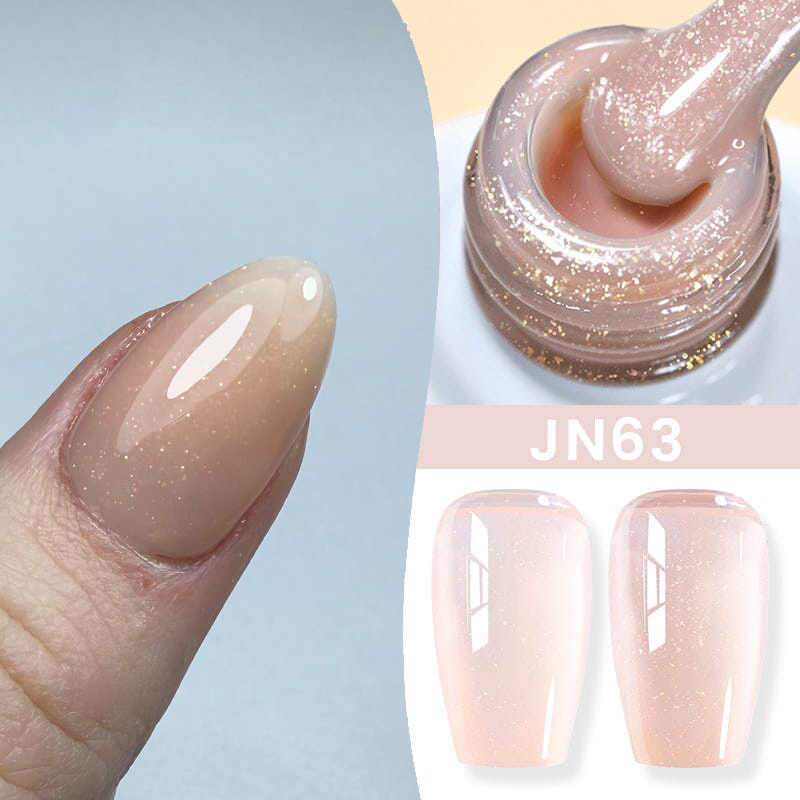 Born Pretty UV/LED gél lakk 10 ml - Jelly Nude Series - JN63