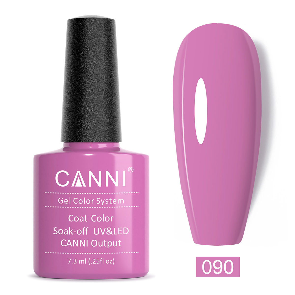 CANNI UV/LED gél lakk 7.3 ml No.090