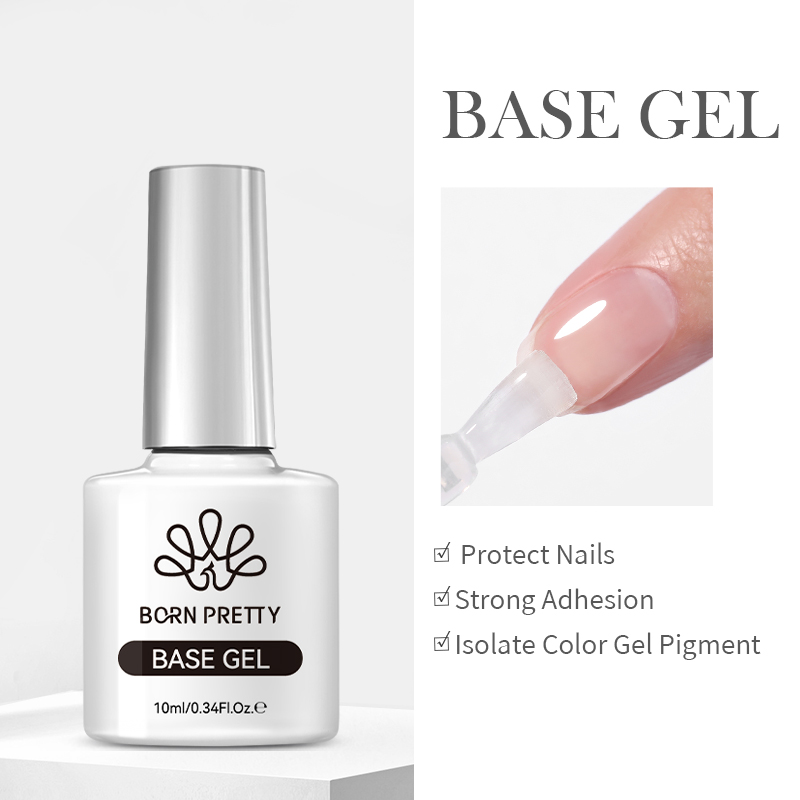 Born Pretty - Base Coat 10 ml - Normál sűrűségű alapzselé