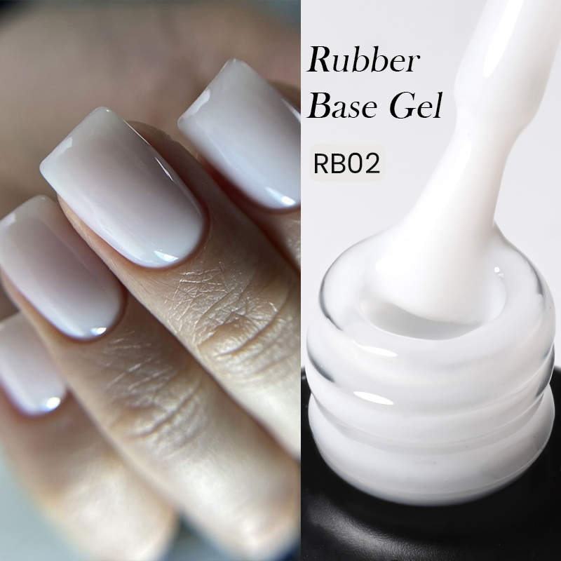 Born Pretty Pro HEMA FREE Rubber Base Gel - Milky White