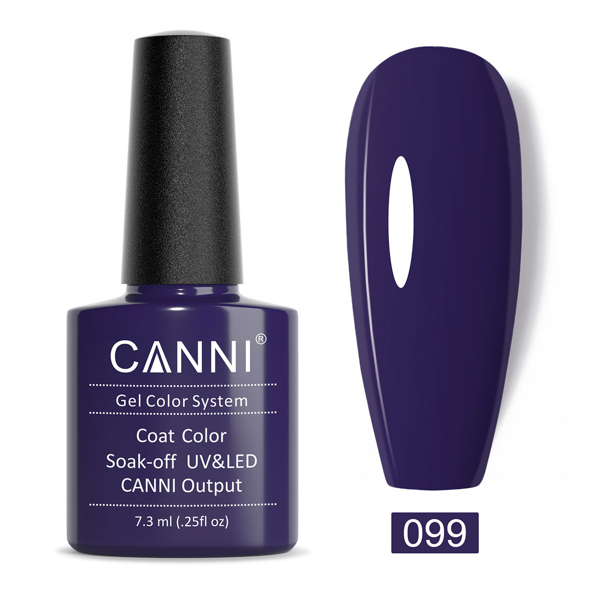 CANNI UV/LED gél lakk 7.3 ml No.099