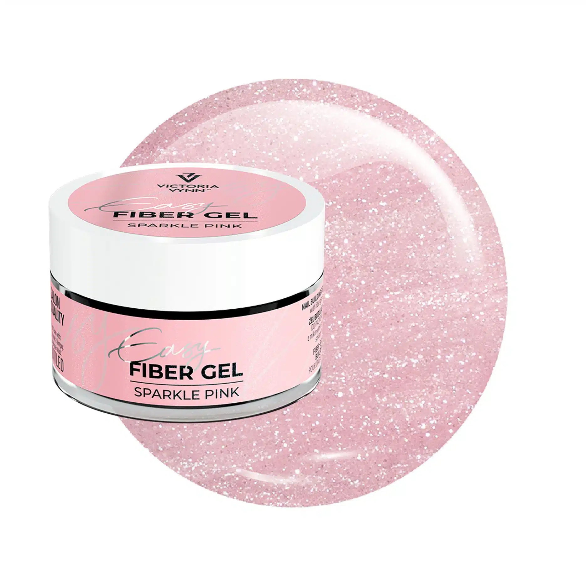 Victoria Vynn - Easy Fiber Gel 50ml - Sparkle Pink