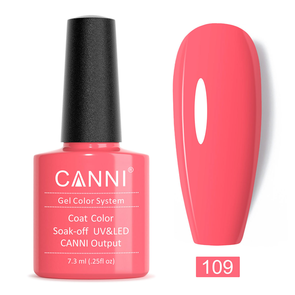 CANNI UV/LED gél lakk 7.3 ml No.109