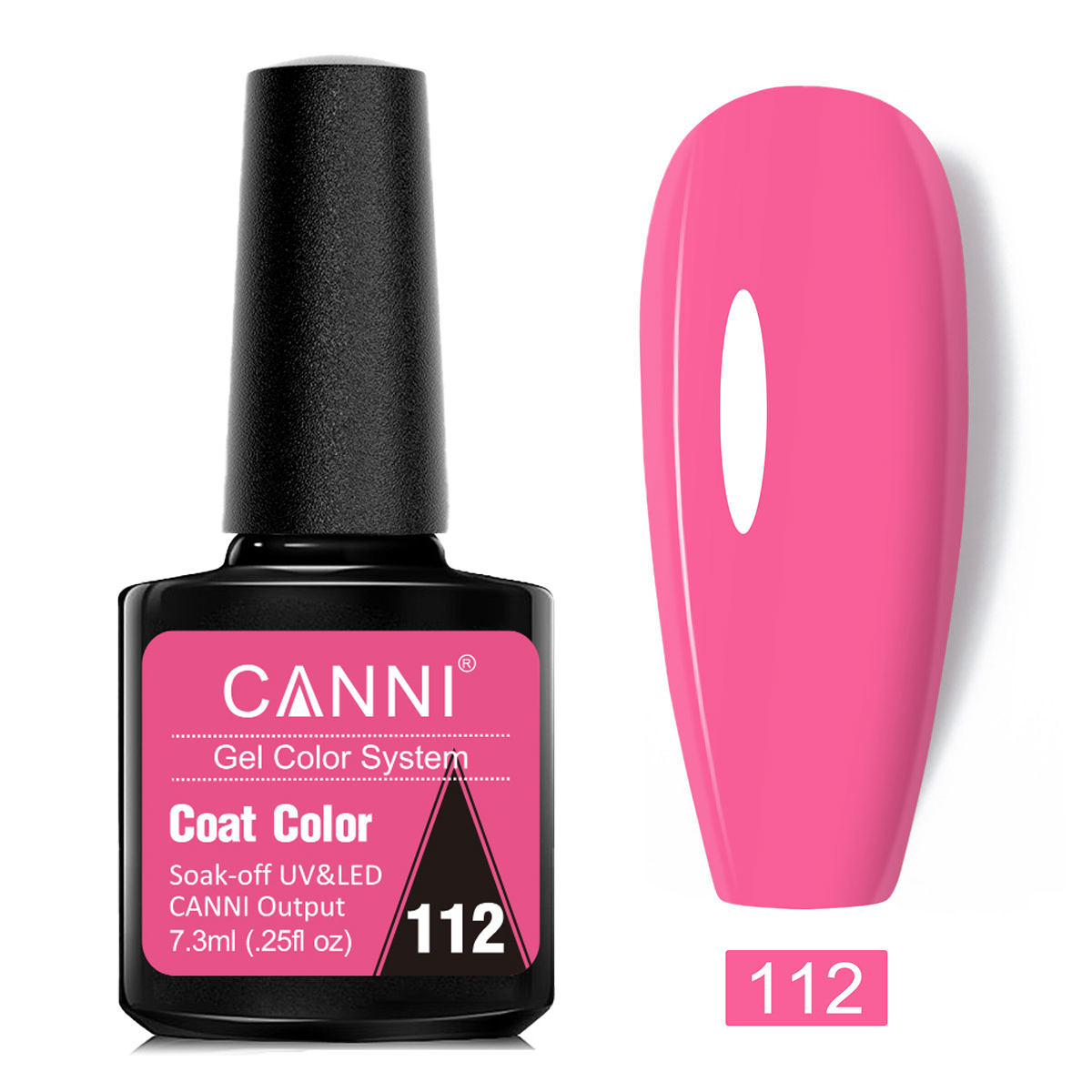 CANNI UV/LED gél lakk 7.3 ml No.112