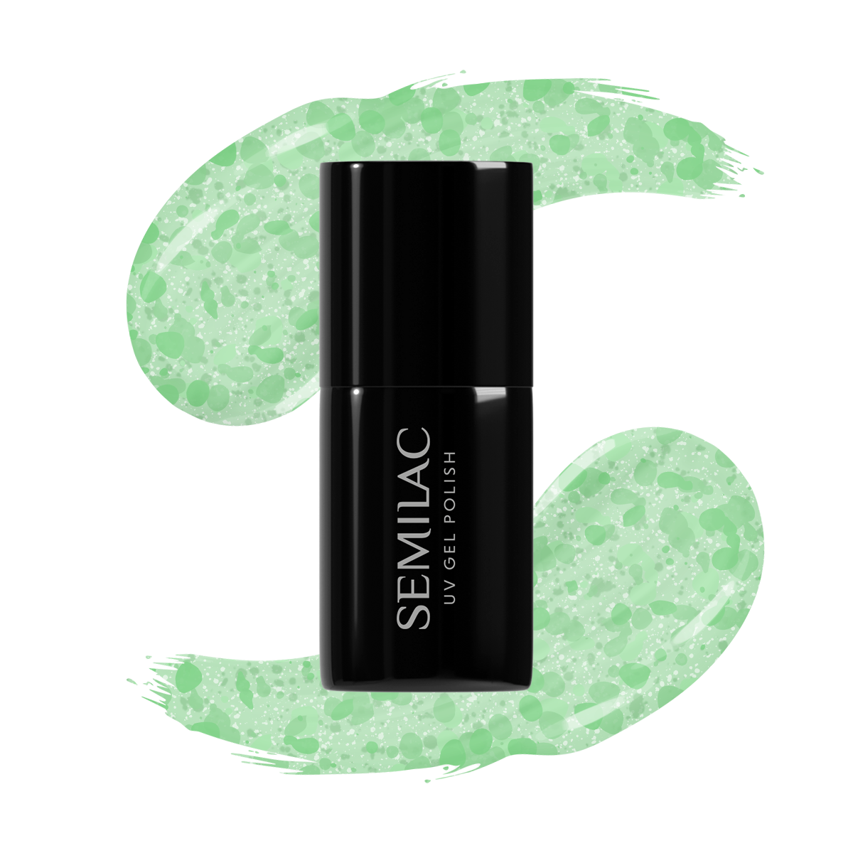 SEMILAC UV/LED Gél Lakk 7ml - 494 - HEMA FREE - Frozen Pistachios