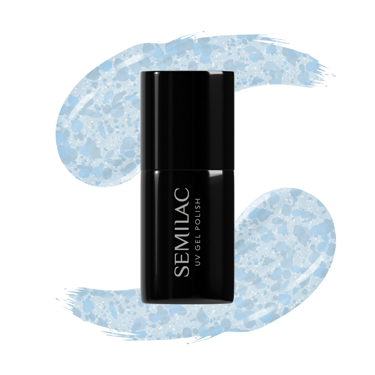 SEMILAC UV/LED Gél Lakk 7ml - 493 - HEMA FREE - Bubble Gum