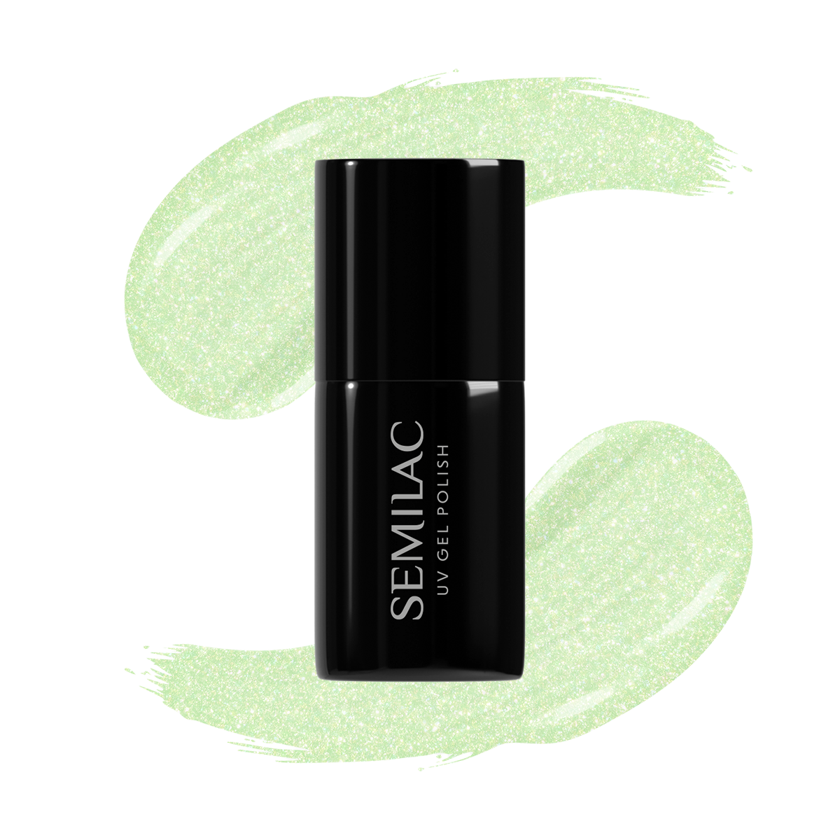 SEMILAC UV/LED Gél Lakk 7ml - 497 - HEMA FREE - Green Groove