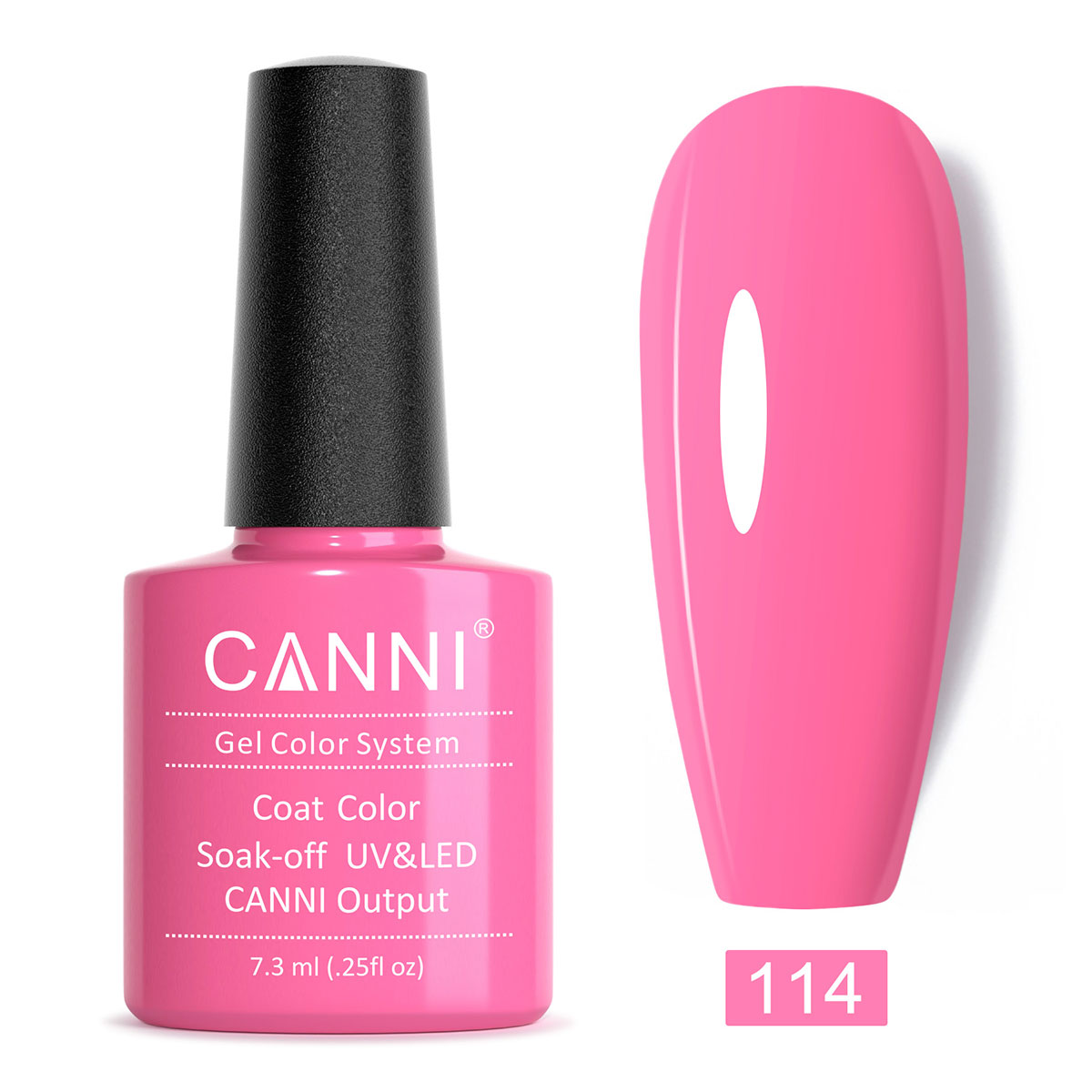 CANNI UV/LED gél lakk 7.3 ml No.114