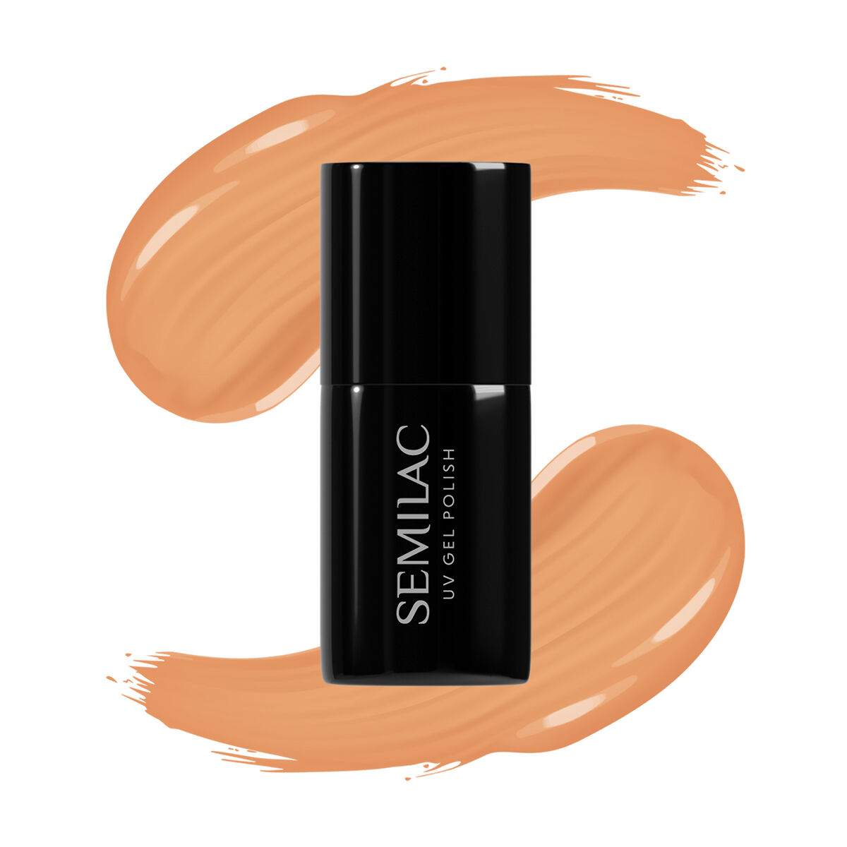 SEMILAC UV/LED Gél Lakk 7ml - 600 - HEMA FREE - Apricot Crush