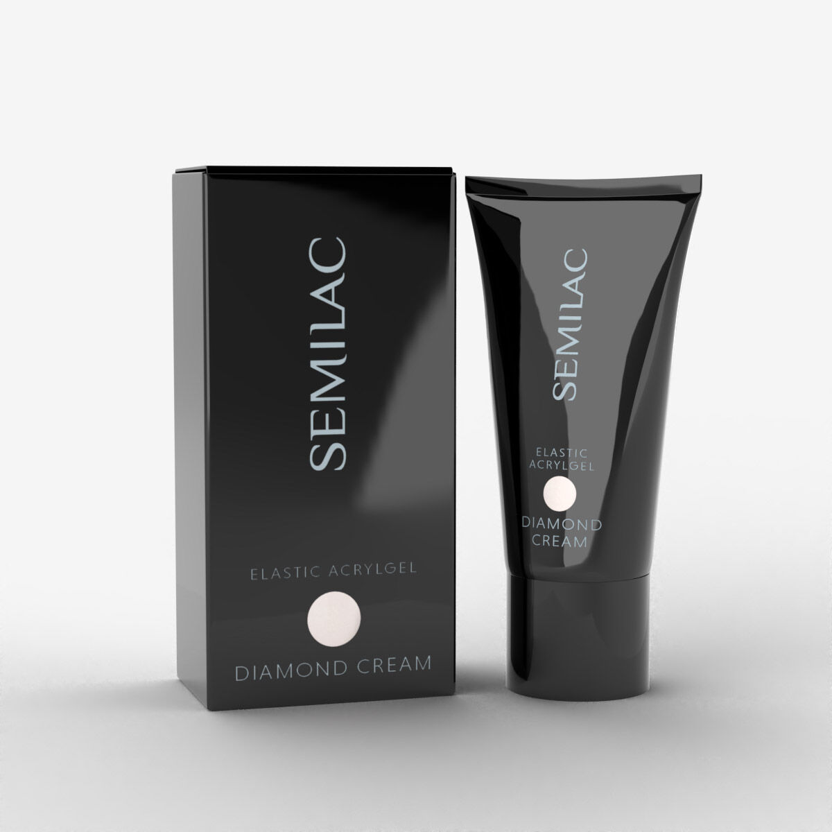 SEMILAC Elastic Acrylgel - 30 g - Diamond Cream