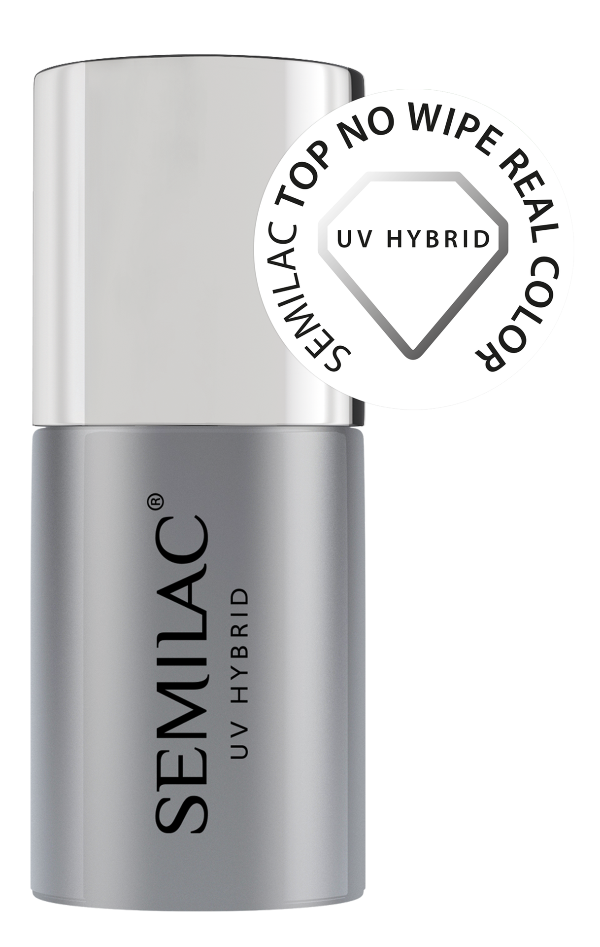 SEMILAC Real Color Top Coat - fixálásmentes - 11 ML
