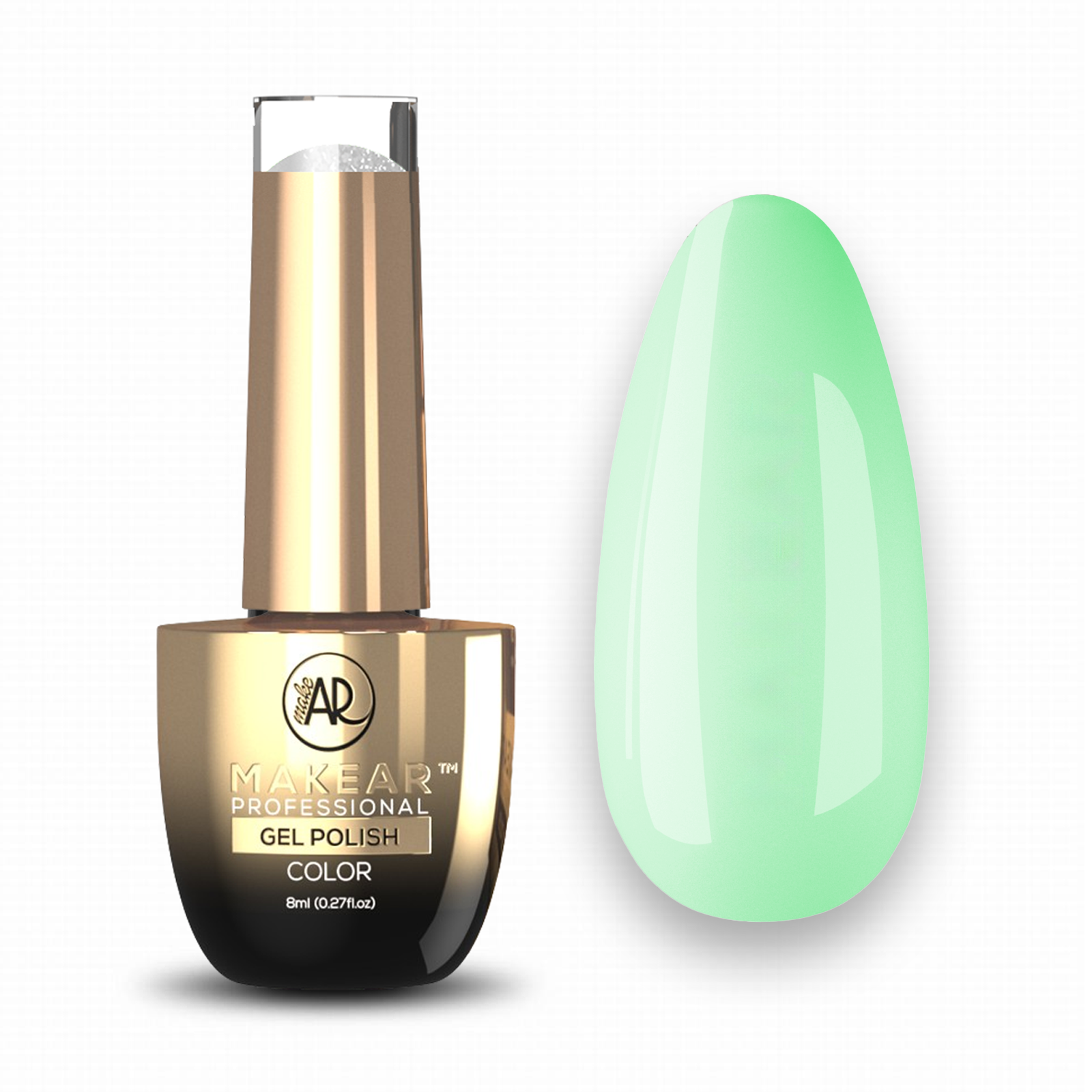 MAKEAR Rubber Base Juicy 8ml - CRB21 Bubble Green