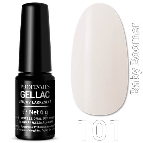 Profinails Gel Lac LED/UV lakkzselé 6gr No.101