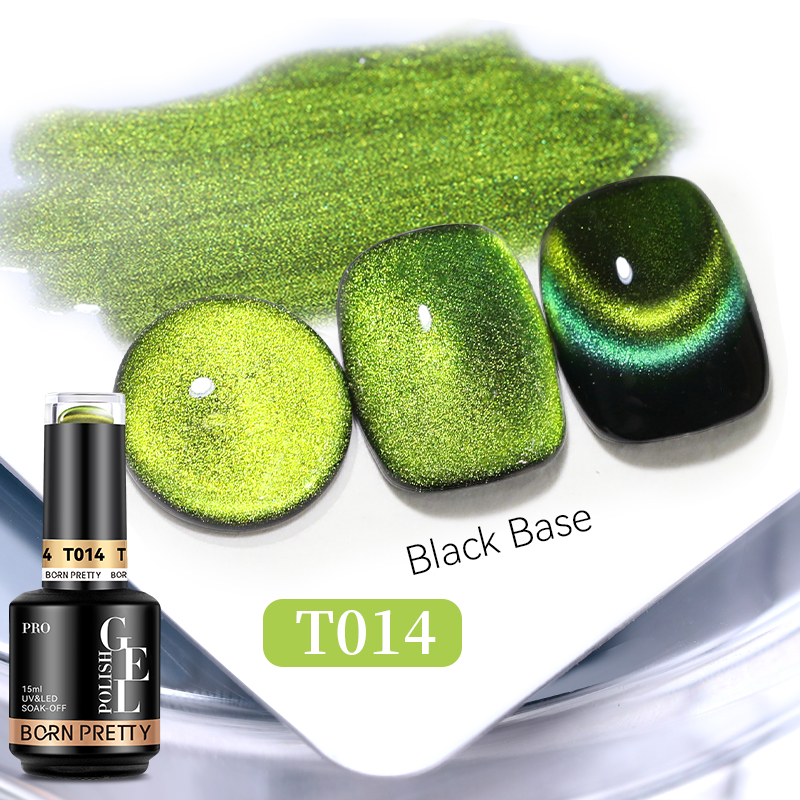 BORN PRETTY PRO UV/LED gél lakk 15 ml - T014 - Double Light Cat Eye