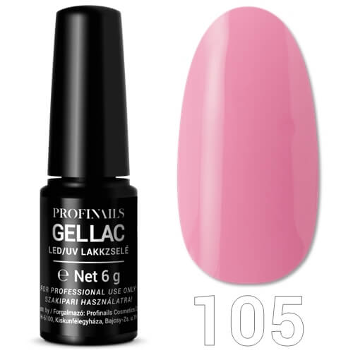 Profinails Gel Lac LED/UV lakkzselé 6gr No.105